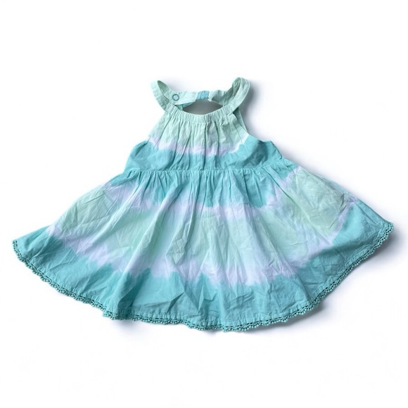 Tommy Bahamas Teal Summer Dress - Size 12 months - Picture 1 of 3